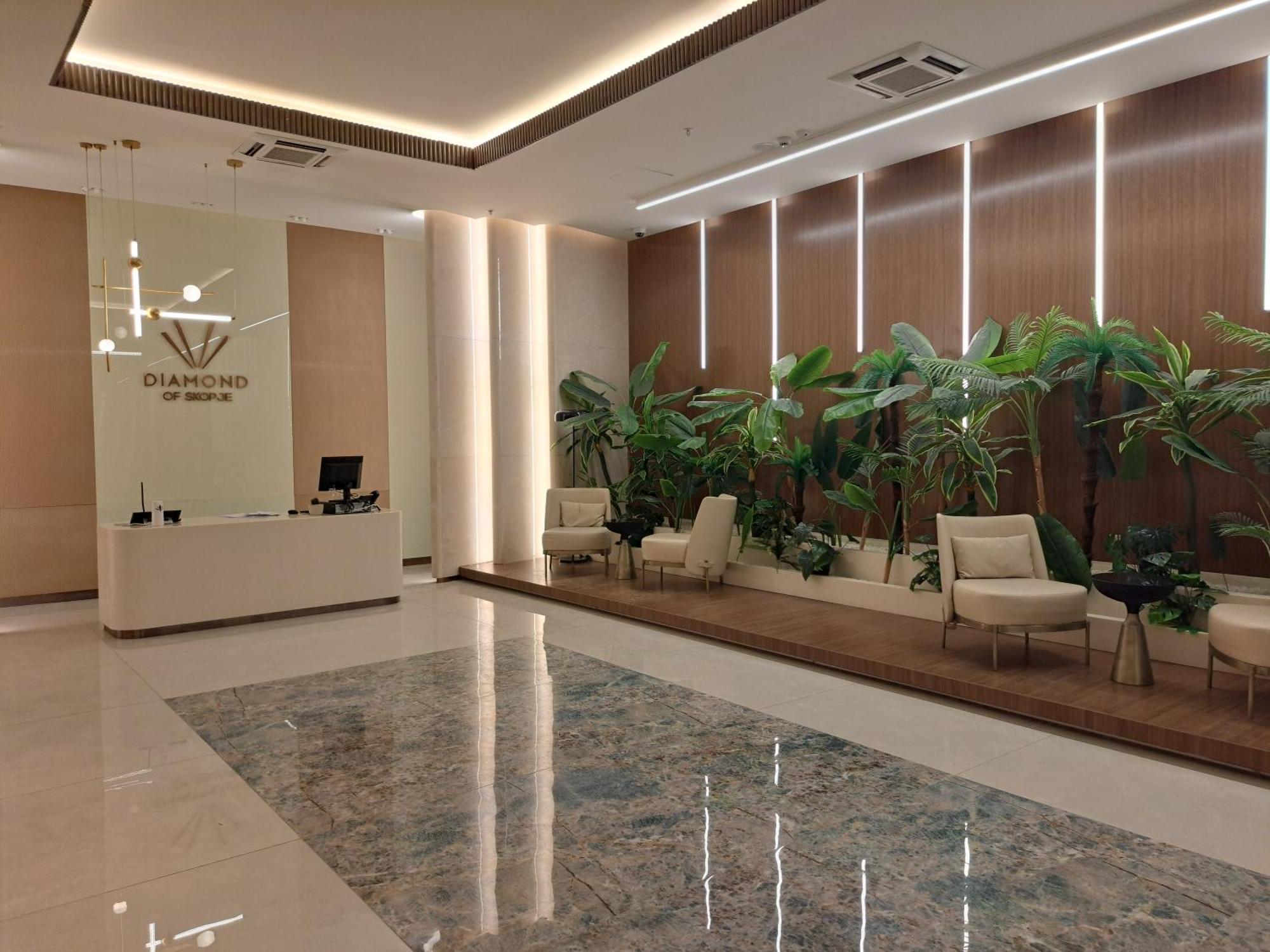 Divine 69 Luxury Apartment, Skopje City - Center, Diamond Residences, Free Parking Dış mekan fotoğraf